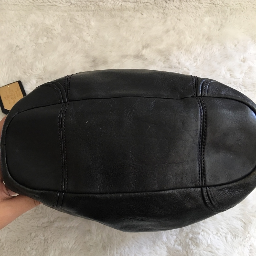 Ralph Lauren Black Leather Hobo Bag - Picture 6 of 8